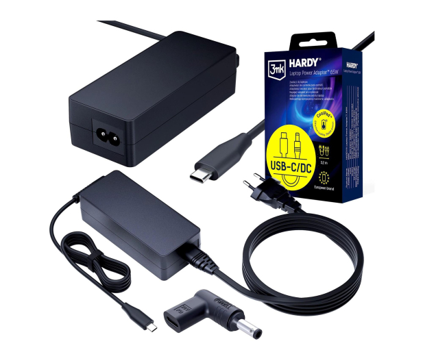 3mk Hardy Laptop PowerAdapter Dell 20V USB-C DC 4.5 x 3.0 - 1572618 - zdjęcie